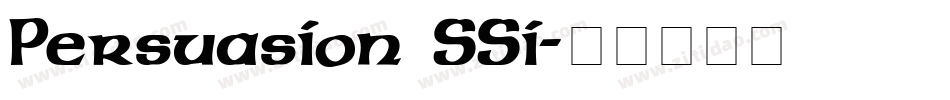 Persuasion SSi字体转换